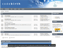 Tablet Screenshot of codebirth.com